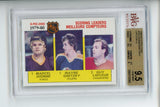 1980-81 O-PEE-CHEE BGS 9.5 Scoring Leaders Dionne, Wayne Gretzky, Lafleur