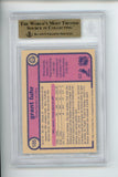 1982-83 O-PEE-CHEE BGS GEM MINT 9.5 Grant Fuhr #105