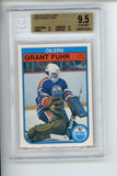 1982-83 O-PEE-CHEE BGS GEM MINT 9.5 Grant Fuhr #105
