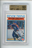 1982-83 O-Pee-Chee BGS GEM MINT 9.5 Wayne Gretzky In Action #107