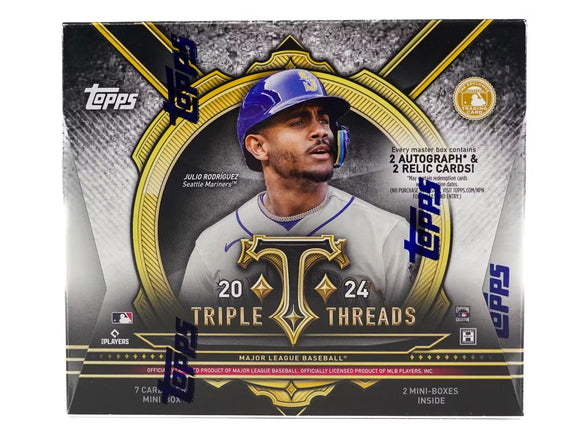 2024 Topps Triple Threads Baseball Hobby Box