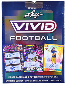 2024 Leaf Vivid Football Box