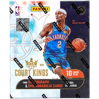 2024-25 Panini Court Kings Basketball Hobby Box