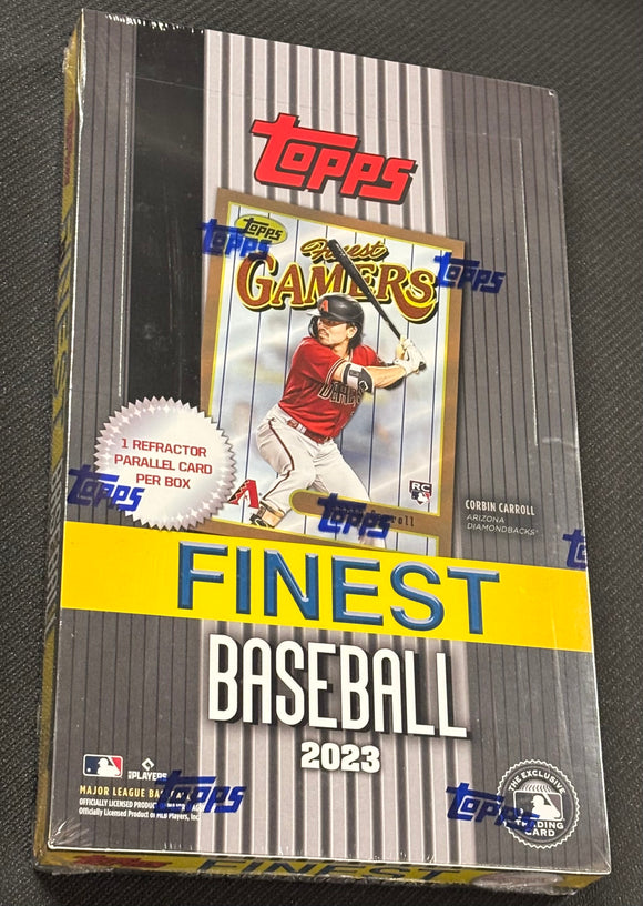 2023 Topps Finest Flashback Baseball Hobby Box