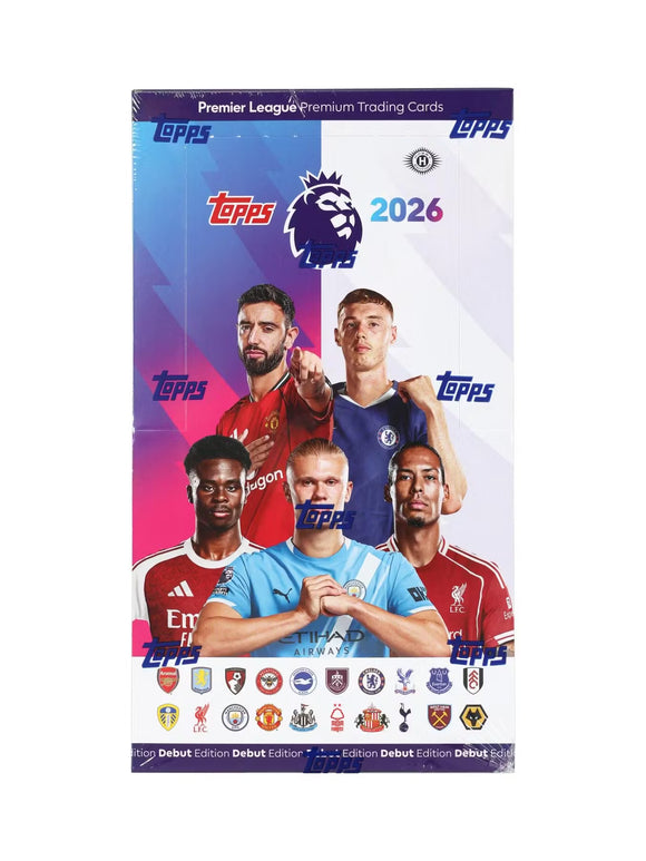 2026 Topps Premier League Soccer Hobby Box