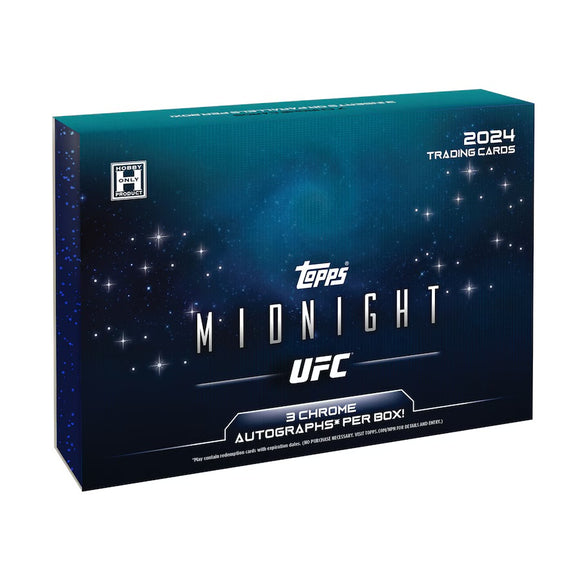 2025 Topps UFC Midnight Hobby Box