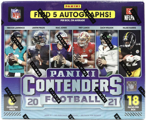 2021 Panini Contenders Football Hobby Box