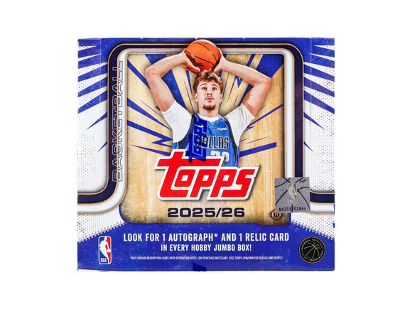 2025-26 Topps NBA Basketball Jumbo Box
