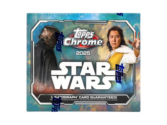 2025 Topps Star Wars Chrome Hobby Box