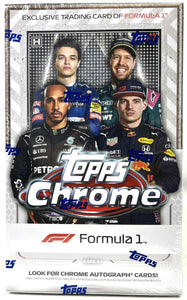 2021 Topps Chrome Formula 1 Racing Hobby Box