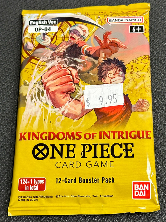 One Piece Kingdoms Of Intrigue English Booster Pack OP-04