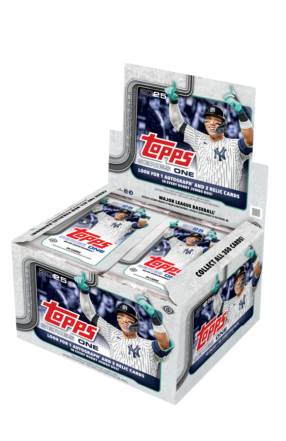 2025 Topps Series 1 Baseball Jumbo Box