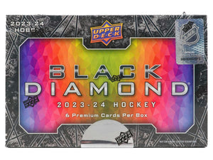 2023-24 Upper Deck Black Diamond Hockey Hobby Box