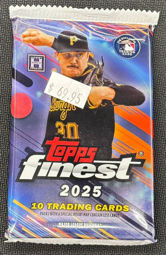 2025 Topps Finest Baseball Hobby Pack (CHASE - Shohei Ohtani, Paul Skenes, Derek Jeter, & Bobby Witt Jr Autographs