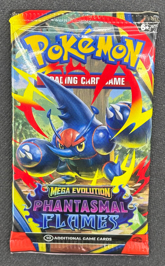 Pokemon Phantasmal Flames Loose Booster Pack *Pack Art Will Be Random*