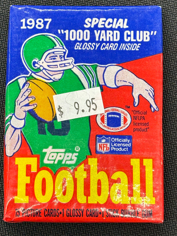 1987 Topps Football Wax Pack