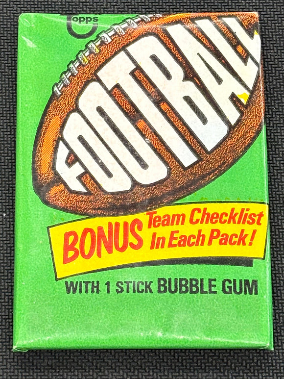 1974 Topps Pro Football Wax Pack