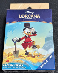 Disney Lorcana Into the Inklands Scrooge McDuck Card Sleeves