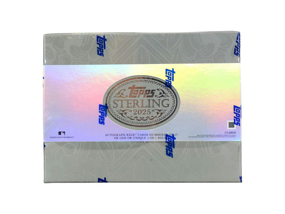 2025 Topps Sterling Baseball Hobby Box SEALED CASE