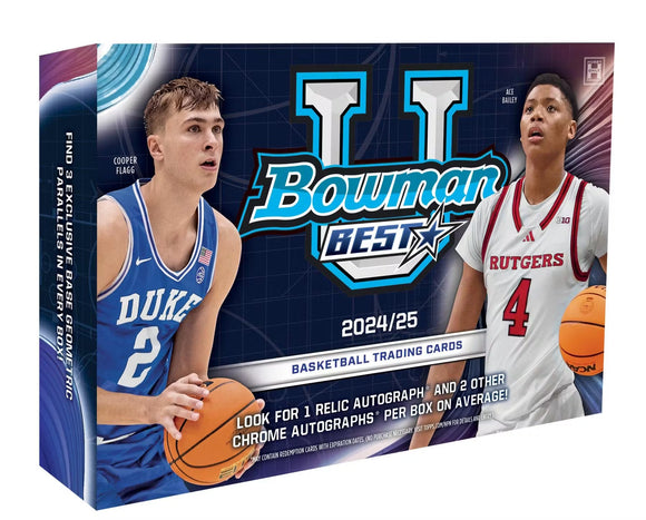 2024-25 Bowman University Best Basketball Delight Box