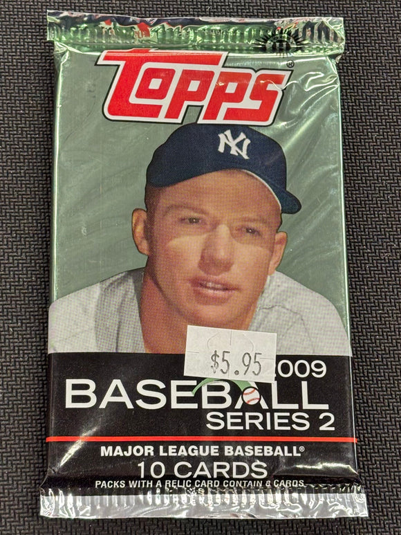 2009 Topps Series 2 Baseball Hobby Pack