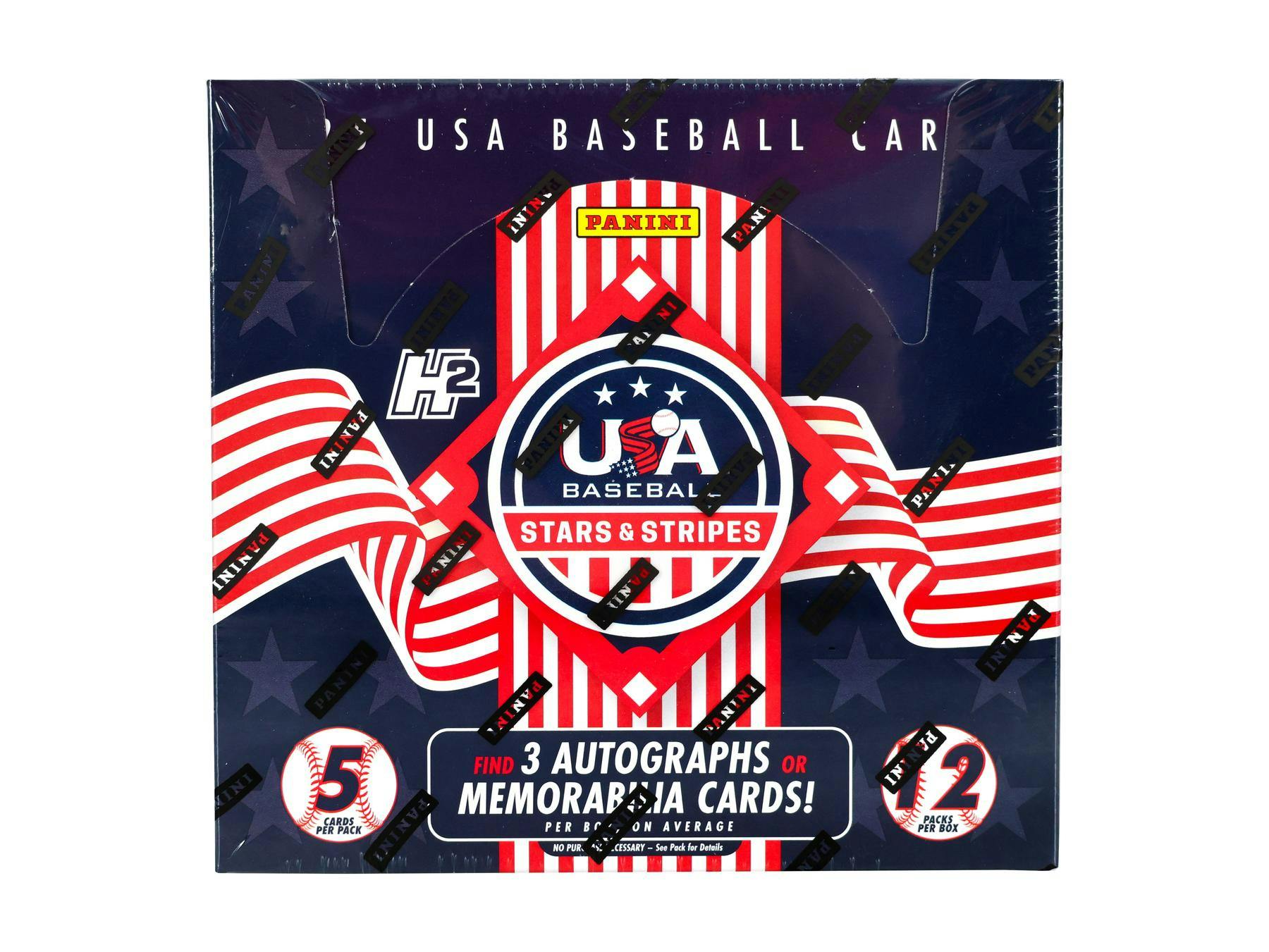 2025 Panini Stars and Stripes USA Baseball H2 Box – GSC