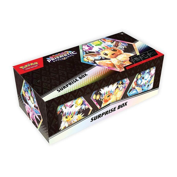 Pokemon Prismatic Evolutions Surprise Box *SEALED CASE*