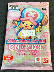 One Piece Memorial Collection English Booster Pack EB-01