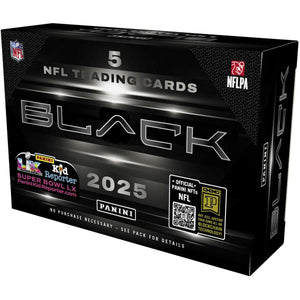 2025 Panini Black Football Hobby Box