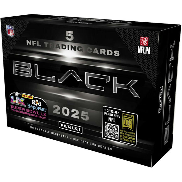 2025 Panini Black Football Hobby Box