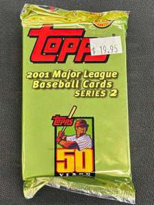 2001 Topps Series 2 Baseball Jumbo Pack