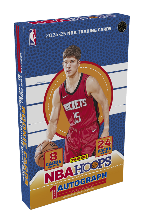 2024-25 Panini NBA Hoops Basketball Hobby Box