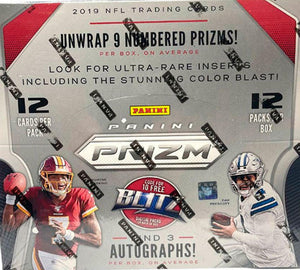 2019 Panini Prizm Football Hobby Box