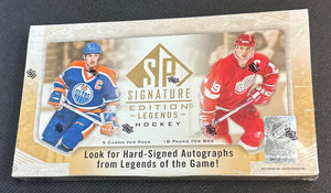2020-21 Upper Deck SP Signature Edition Legends Hockey Hobby