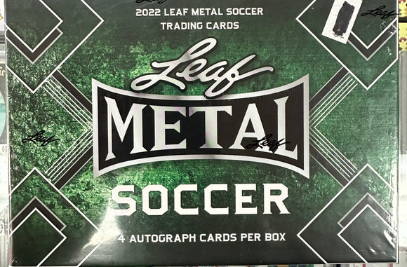 2022 Leaf Metal Soccer Hobby Box