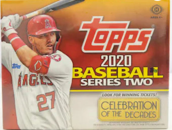 2020 Topps Series 2 Baseball Jumbo Box