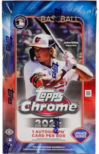 2024 Topps Chrome Update Series Baseball Hobby Box