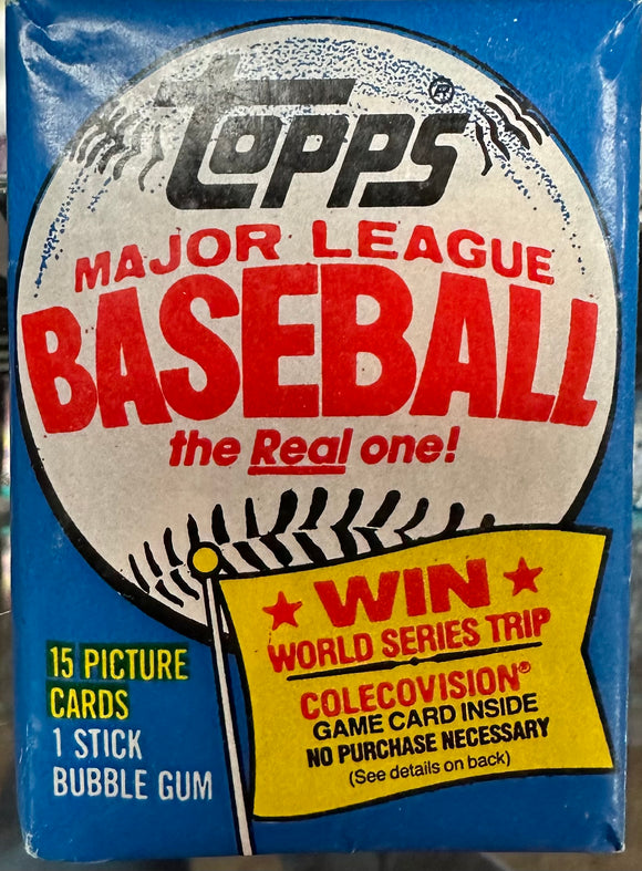 1983 Topps Baseball Pack