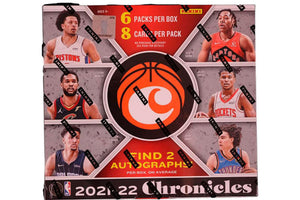 2021/22 Panini Chronicles Basketball Hobby Box