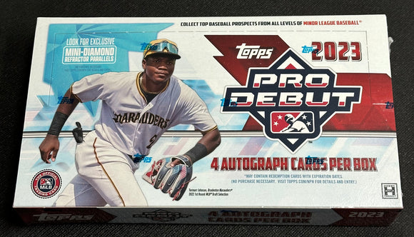 2023 Topps Pro Debut Baseball Hobby Box