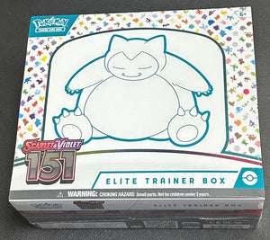 Pokemon Scarlet & Violet 151 Elite Trainer Box