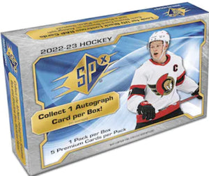 2022-23 Upper Deck SPx Hockey Hobby Box