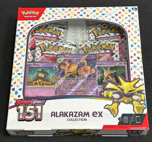 Pokemon Scarlet & Violet 151 Alakazam ex Collection Box