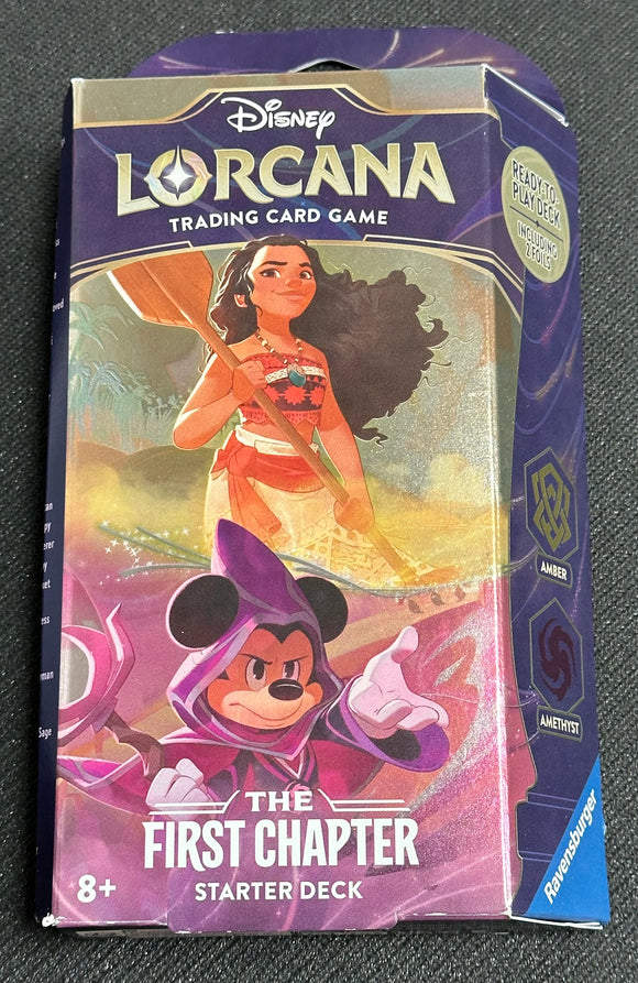 Disney Lorcana: The First Chapter Starter Deck - Amber & Amethyst