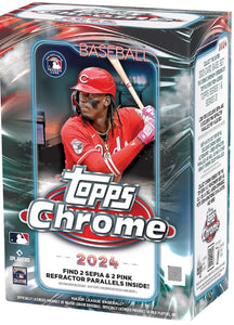 2024 Topps Chrome Baseball Blaster Box