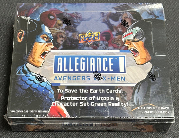 Marvel Allegiance: Avengers VS X-Men Hobby Box