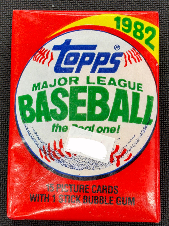 1982 Topps Baseball Wax Pack