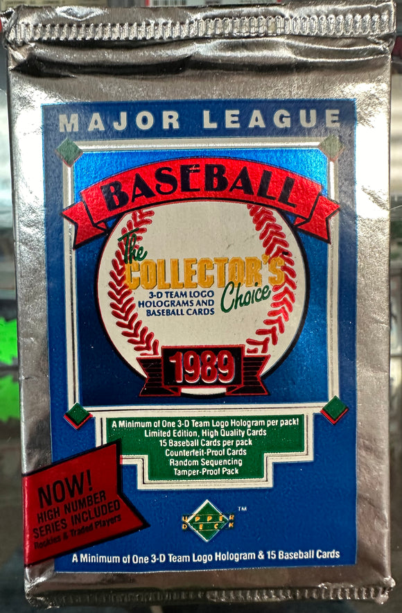 1989 Upper Deck Hobby Pack FROM A SEALED CASE!