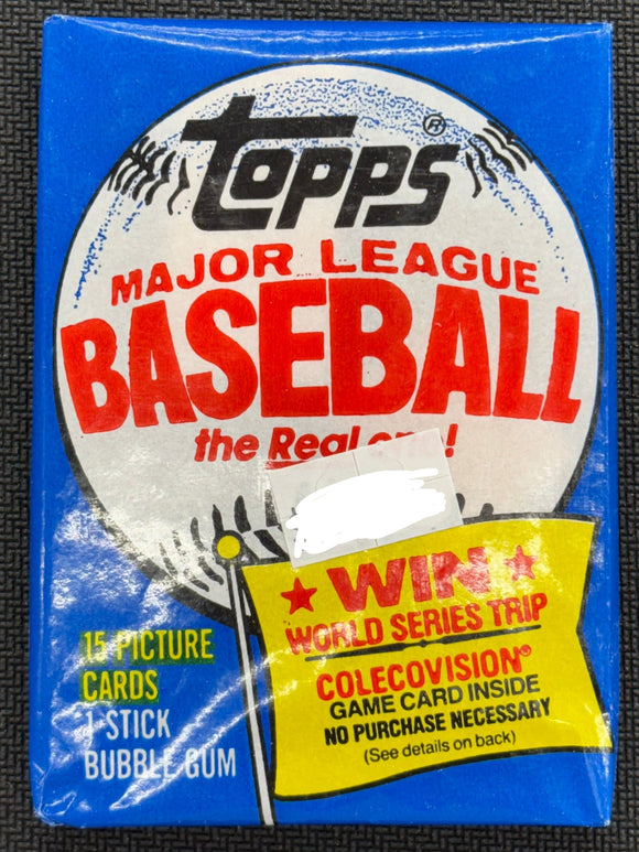 1983 Topps Baseball Wax Pack