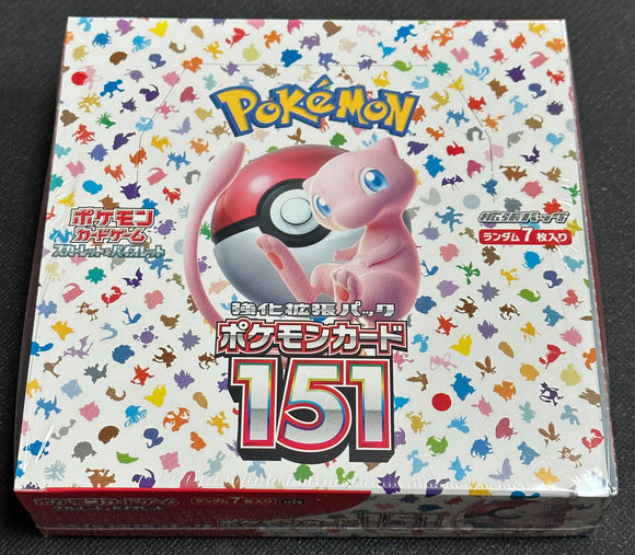 Pokemon TCG Scarlet & Violet 151 Booster Box (Japanese)